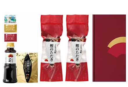 鰹のたたきハーフカットだしパックセット イメージ